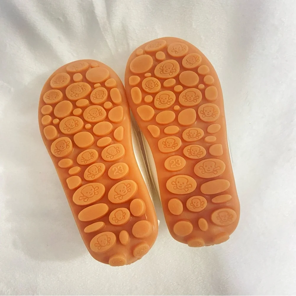 White Leather Moccasins with Slip-On Design